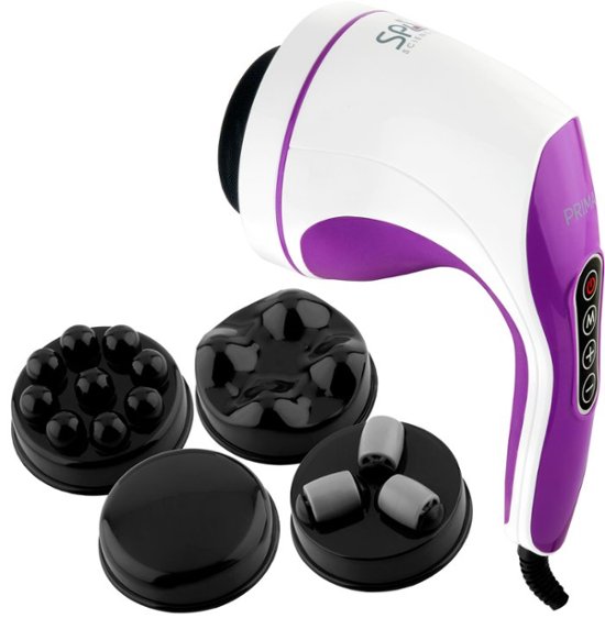 Spa Sciences Body Contouring & Cellulite Massager Purple / White  850026141184 - Best Buy