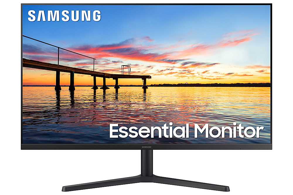 Samsung - S30B 32” LED FHD FreeSync and G-SYNC Compatible Monitor (HDMI, DisplayPort) - Black