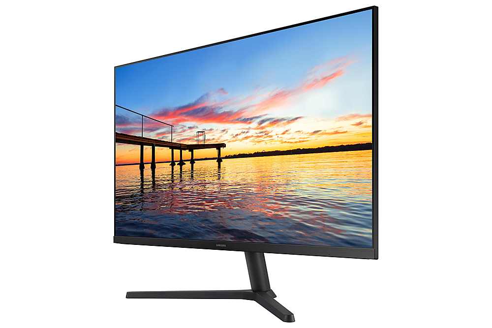 Alt View 13. Samsung - S30B 32” LED FHD FreeSync and G-SYNC Compatible Monitor (HDMI, DisplayPort) - Black.