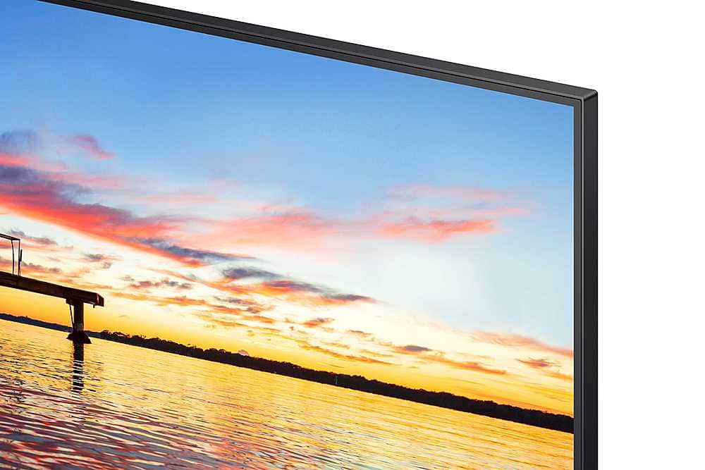 Alt View 19. Samsung - S30B 32” LED FHD FreeSync and G-SYNC Compatible Monitor (HDMI, DisplayPort) - Black.