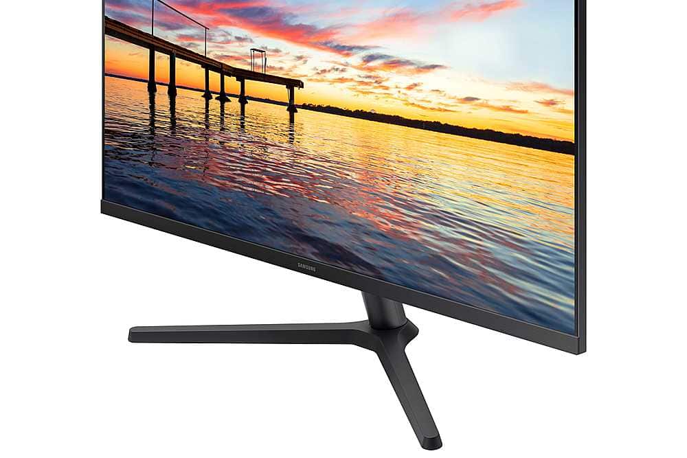 Alt View 21. Samsung - S30B 32” LED FHD FreeSync and G-SYNC Compatible Monitor (HDMI, DisplayPort) - Black.