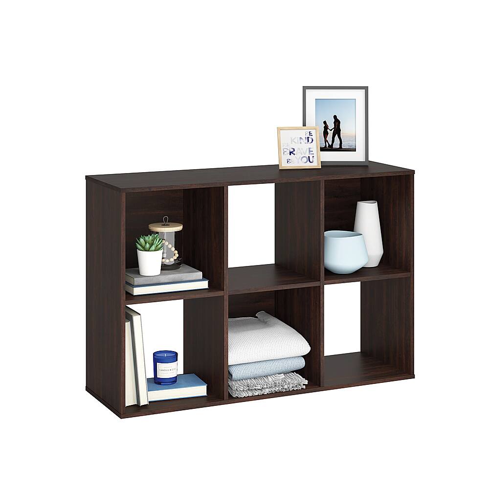 Best Buy Sauder 6 cube storage cubby unit 426490