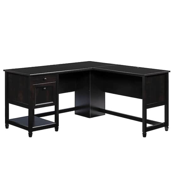 Sauder Edge Water L-shaped Desk 431582 - Best Buy