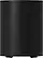 Back. Sonos - Sub Mini Dual 6" Wifi Subwoofer - Black.