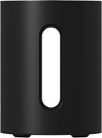 Sonos - Sub Mini Dual 6" Wifi Subwoofer - Black - Front_Zoom