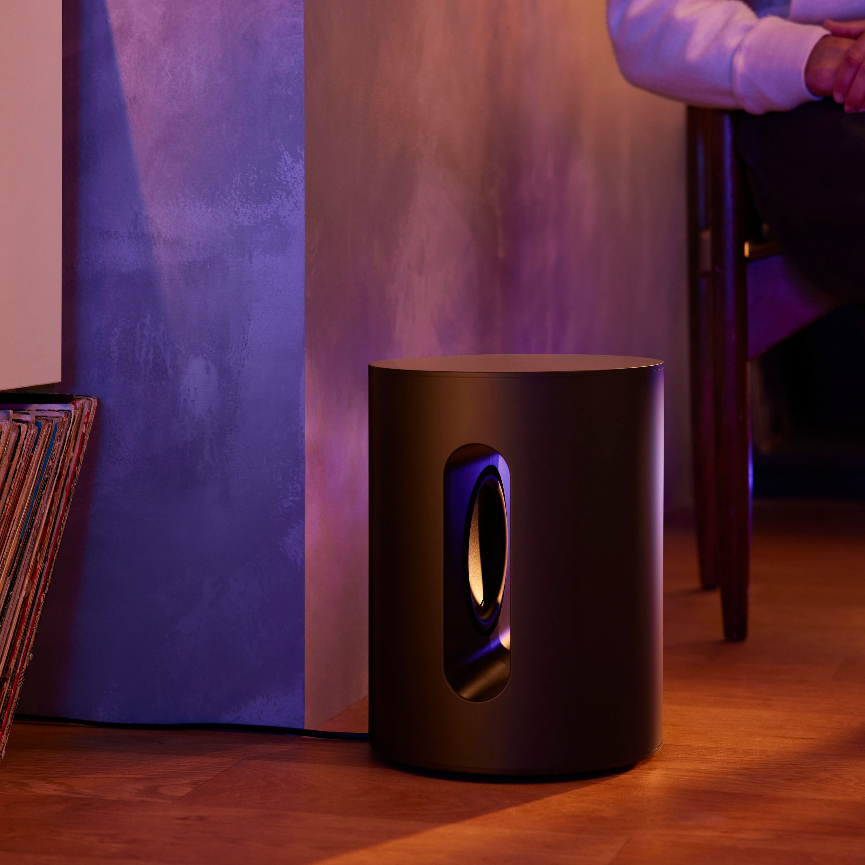 Alt View 12. Sonos - Sub Mini Dual 6" Wifi Subwoofer - Black.