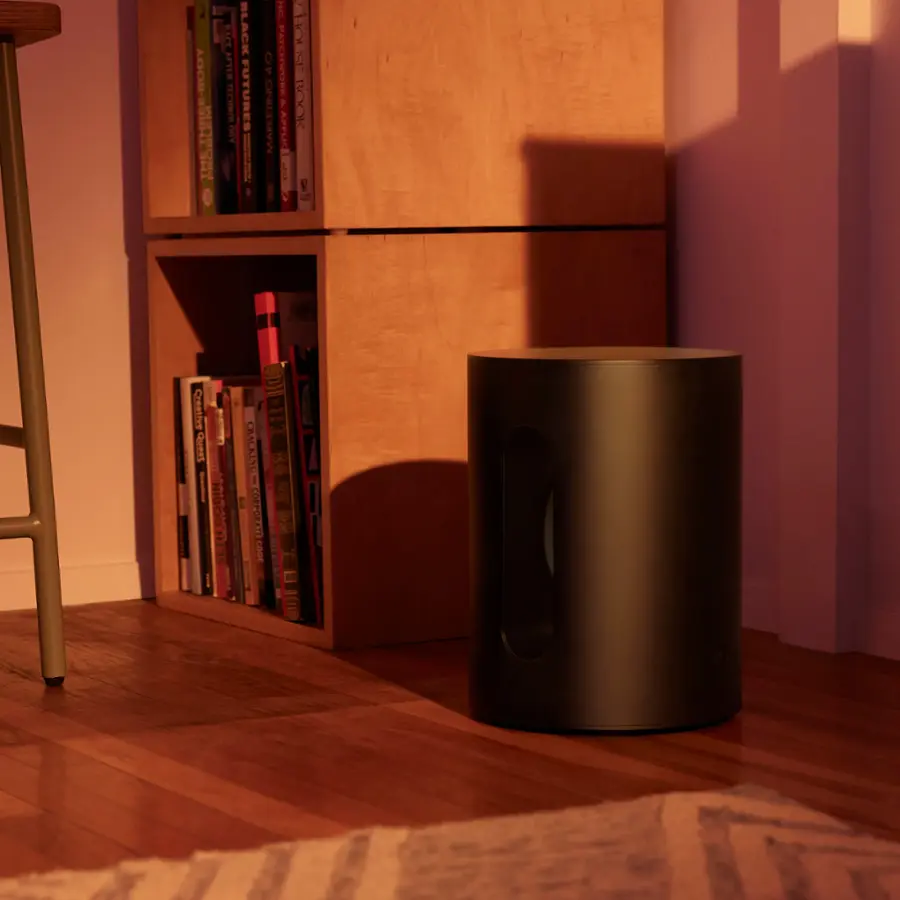 Alt View 15. Sonos - Sub Mini Dual 6" Wifi Subwoofer - Black.