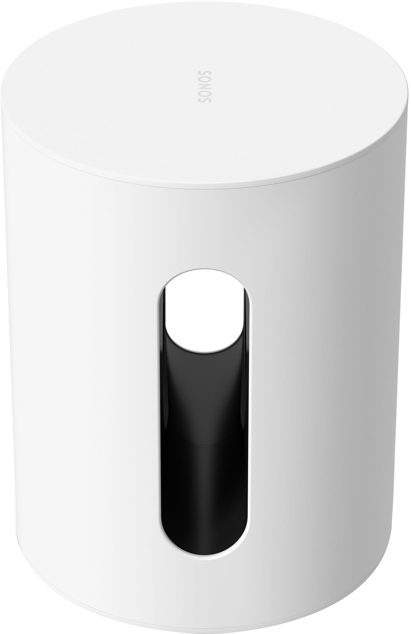 Angle View: Sonos - Sub Mini Dual 6" Wifi Subwoofer - White