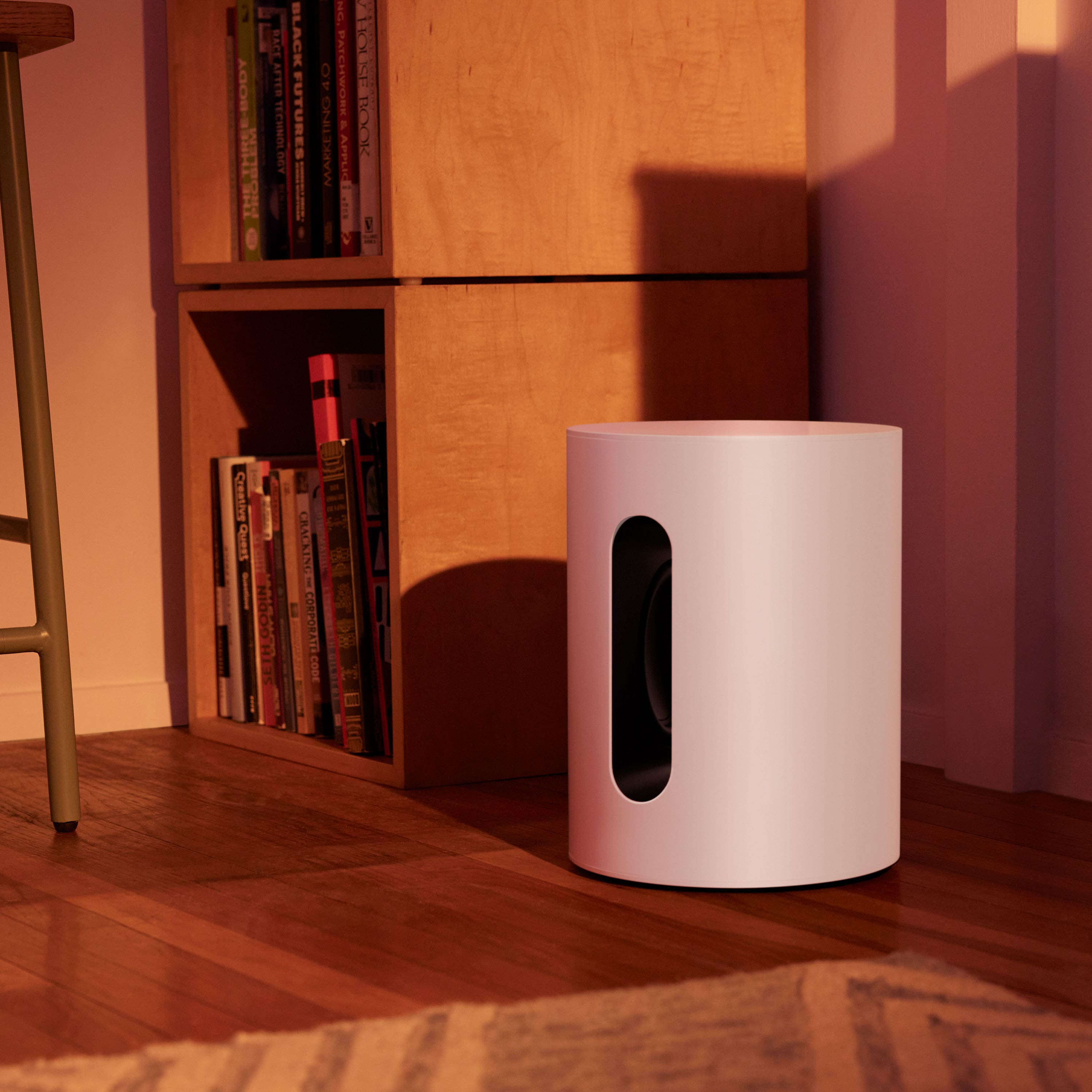 Alt View 13. Sonos - Sub Mini Dual 6" Wifi Subwoofer - White.