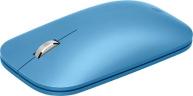 Microsoft - Modern Mobile Wireless BlueTrack Mouse - Sapphire - Front_Zoom