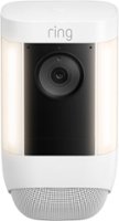 Ring - Spotlight Cam Pro Outdoor Wireless 1080p Battery Surveillance Camera - White - Front_Zoom