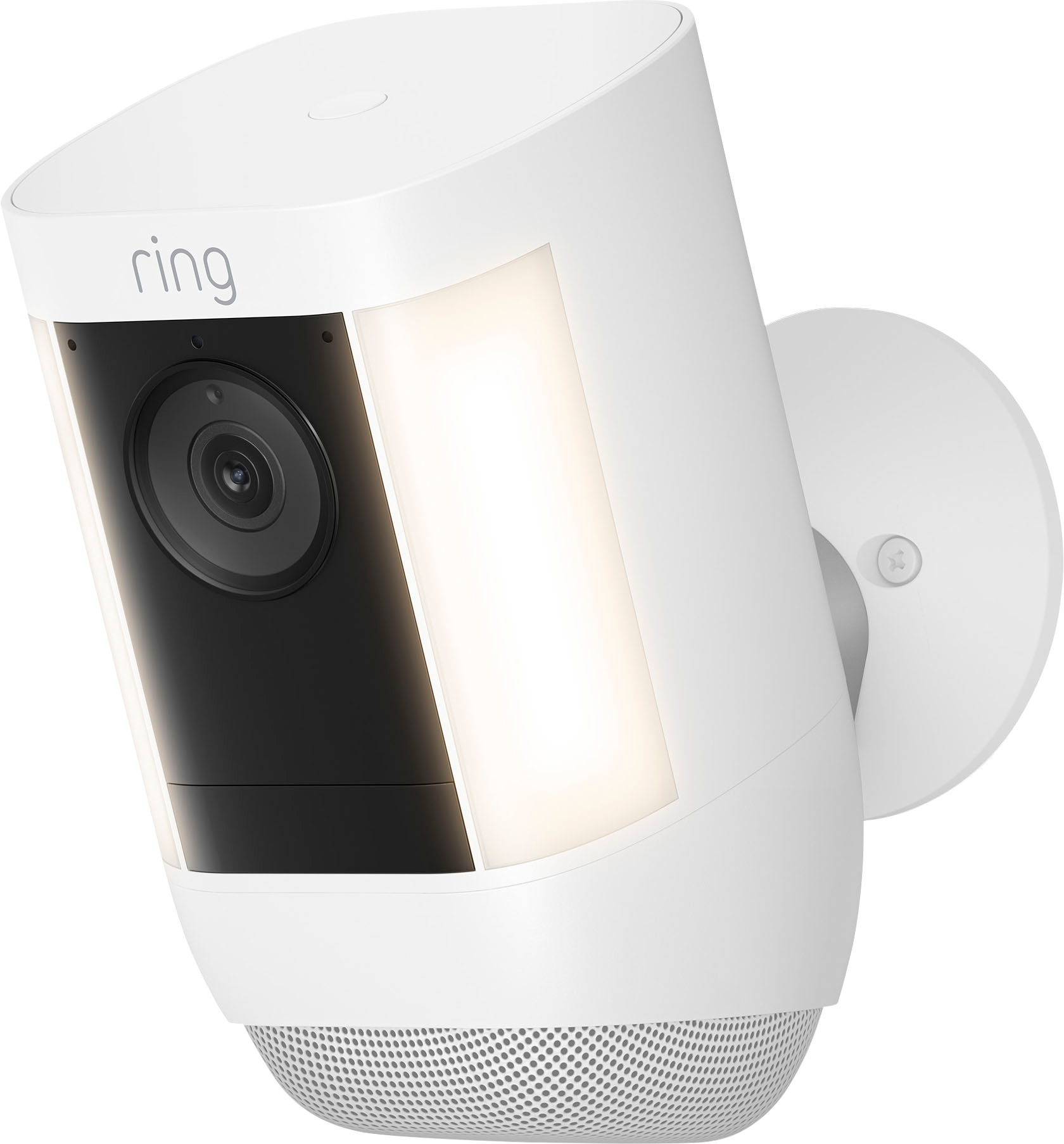 Ring Spotlight Cam Pro Outdoor Wireless 1080p Battery Surveillance Camera  White B09DRX62ZV - Best Buy
