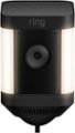 Front. Ring - Spotlight Cam Plus Outdoor/Indoor 1080p Plug-In Surveillance Camera - Black.