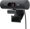 Logitech - Brio 500 1920x1080p Webcam with Privacy Cover - Graphite