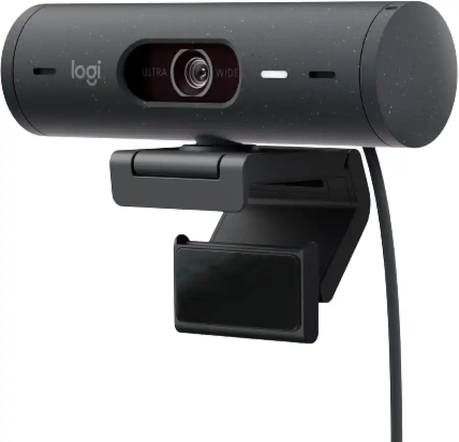 Logitech Brio 500 1920x1080p Webcam with Privacy Cover Graphite