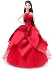 Barbie - Signature 2022 Holiday Collectible Black Hair Doll - Front_Zoom