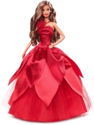 Barbie - Signature 2022 Holiday Collectible Brunette Doll - Front_Zoom
