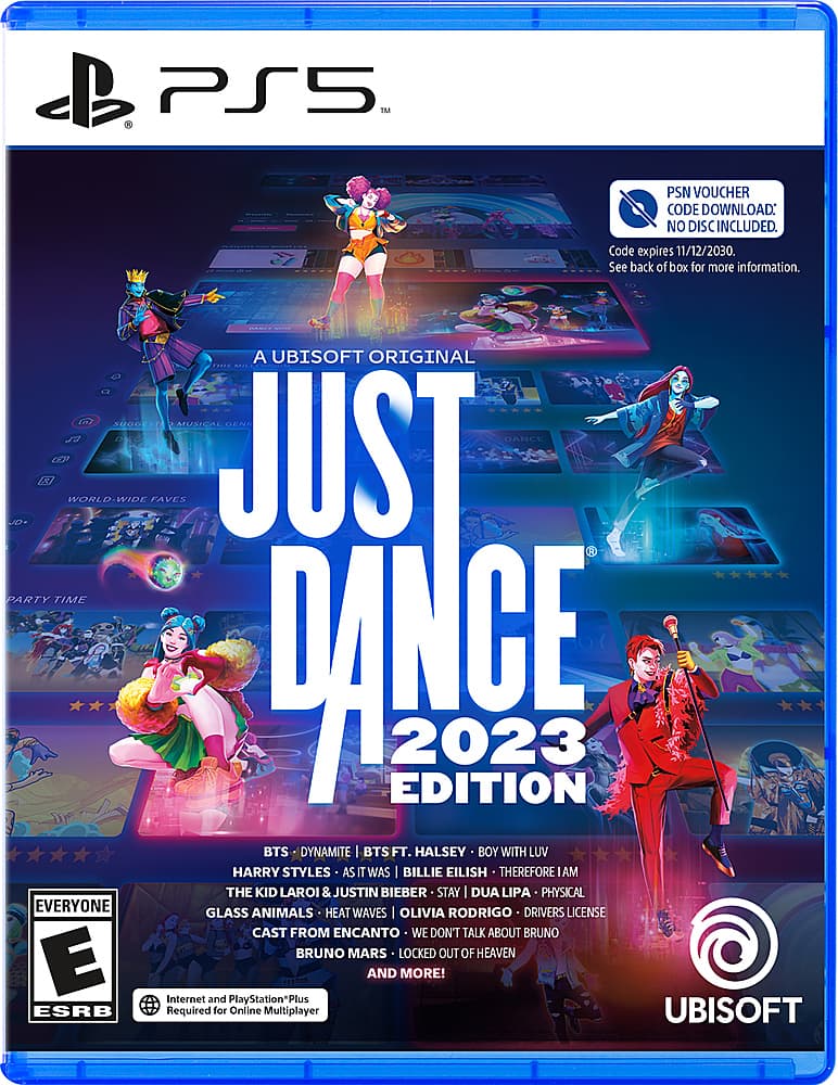 Front. Ubisoft - Just Dance 2023.