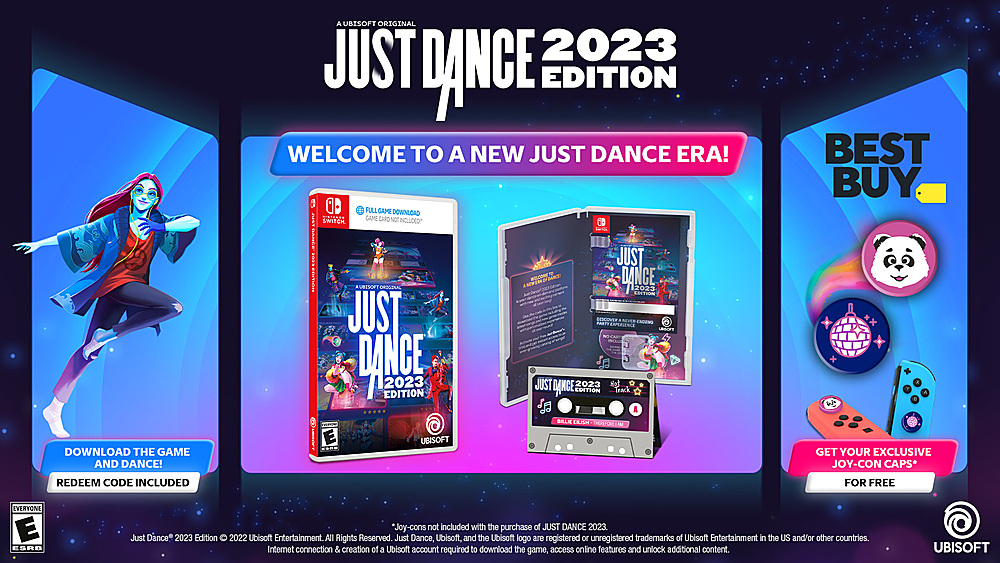 Ubisoft JUST DANCE Joycon Best - Buy UBC01JDA40800 Grips