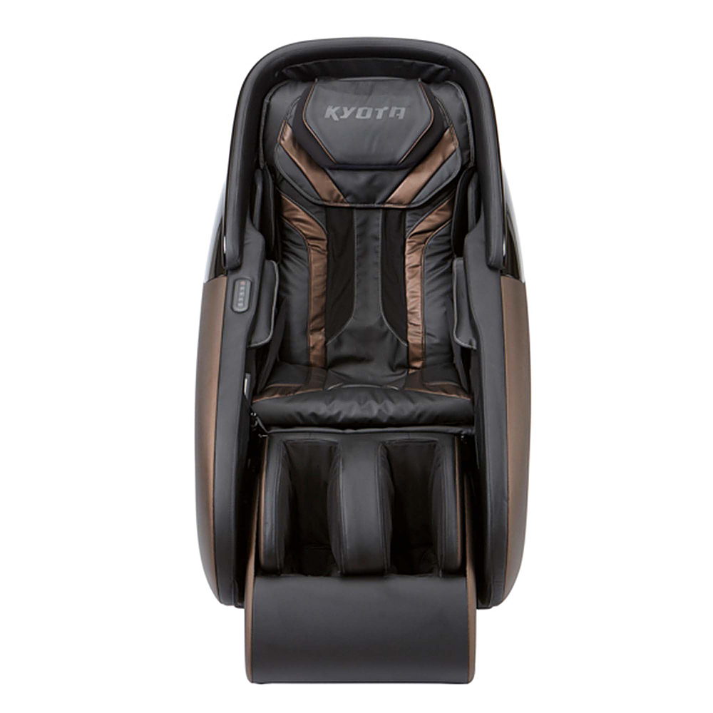 Left View: Kyota - M680 Massage Chair - Brown