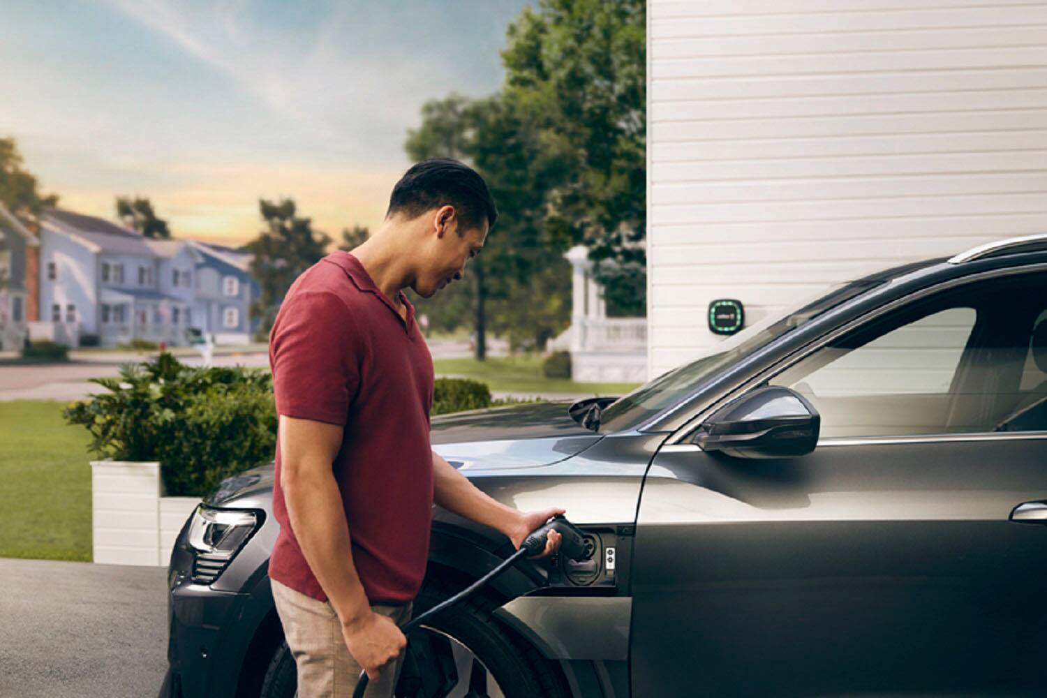 Alt View 25. Wallbox - Cable Pulsar Plus J1772 Level 2 Hardwired Electric Vehicle (EV) Charger up to 48A - 25' - Black.