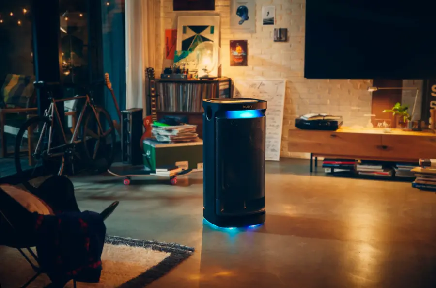 Alt View 23. Sony - XV900 X-Series BLUETOOTH Party Speaker - Black.
