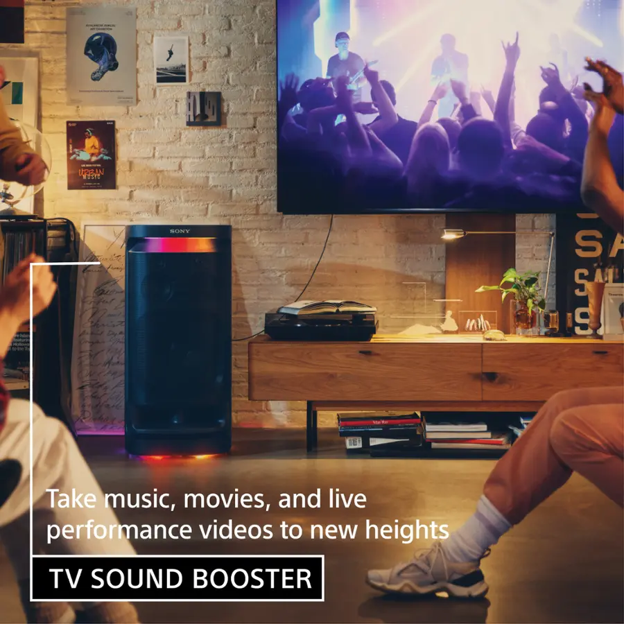 Take music, movies, and live performance videos to new heights with TV Sound Booster.