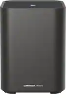 Sennheiser - AMBEO Sub 8” Subwoofer with 350W Class D Amplifier and immersive 3D Surround Sound - Black - Front_Zoom