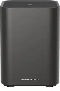 Sennheiser - AMBEO Sub 8” Subwoofer with 350W Class D Amplifier and immersive 3D Surround Sound - Black