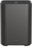 Left. Sennheiser - AMBEO Sub  8” Subwoofer with 350W Class D Amplifier and immersive 3D Surround Sound - Black.