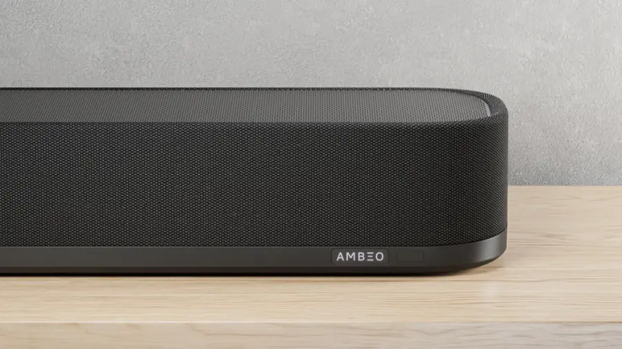 Alt View 12. Sennheiser - AMBEO Soundbar | Plus  7.1.4 Channel Soundbar Dual Built-in Subwoofers with Advanced Streaming Connectivity - Black.