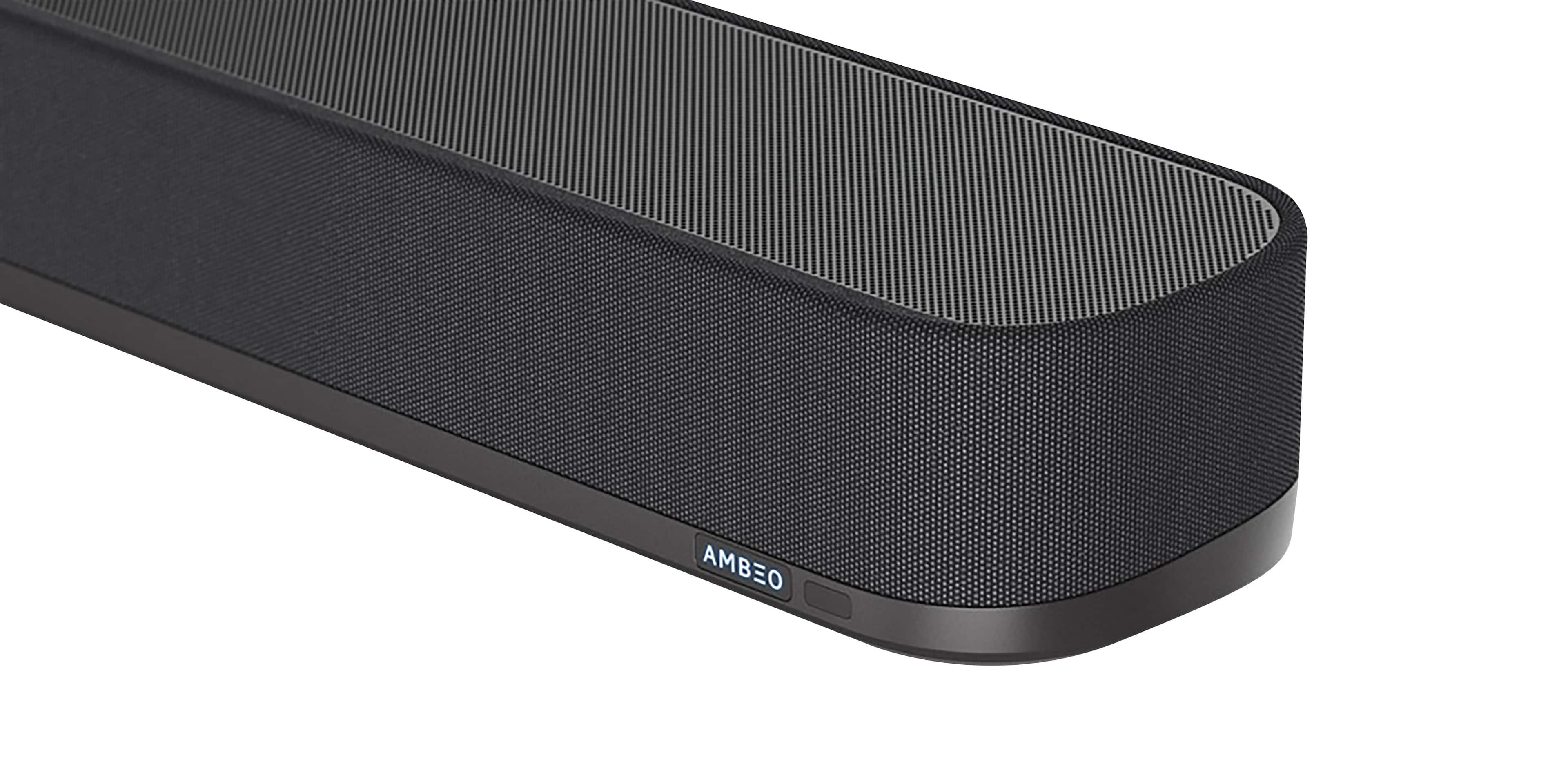 Alt View 14. Sennheiser - AMBEO Soundbar | Plus 7.1.4 Channel Soundbar Dual Built-in Subwoofers with Advanced Streaming Connectivity - Black.