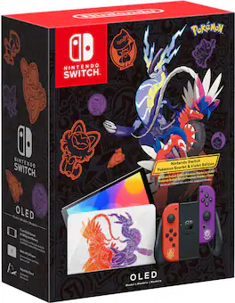 Switch – OLED Model: Pokémon Scarlet & Violet Edition - Nintendo Switch – OLED Model