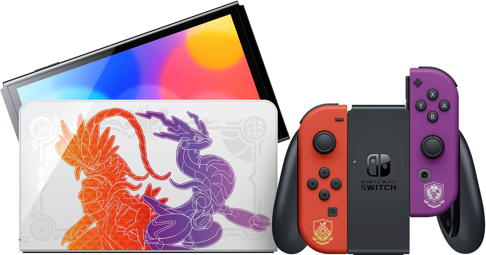 Alt View 11. Nintendo - Switch – OLED Model: Pokémon Scarlet & Violet Edition - Multi.