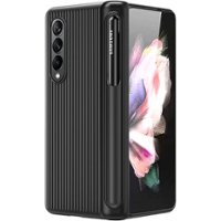 SaharaCase - GRIP Series Full Body Case for Samsung Galaxy Z Fold4 - Black - Front_Zoom