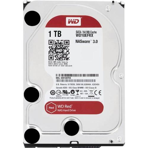 WD - Red 1TB Internal SATA NAS Hard Drive for Desktops - Larger Front