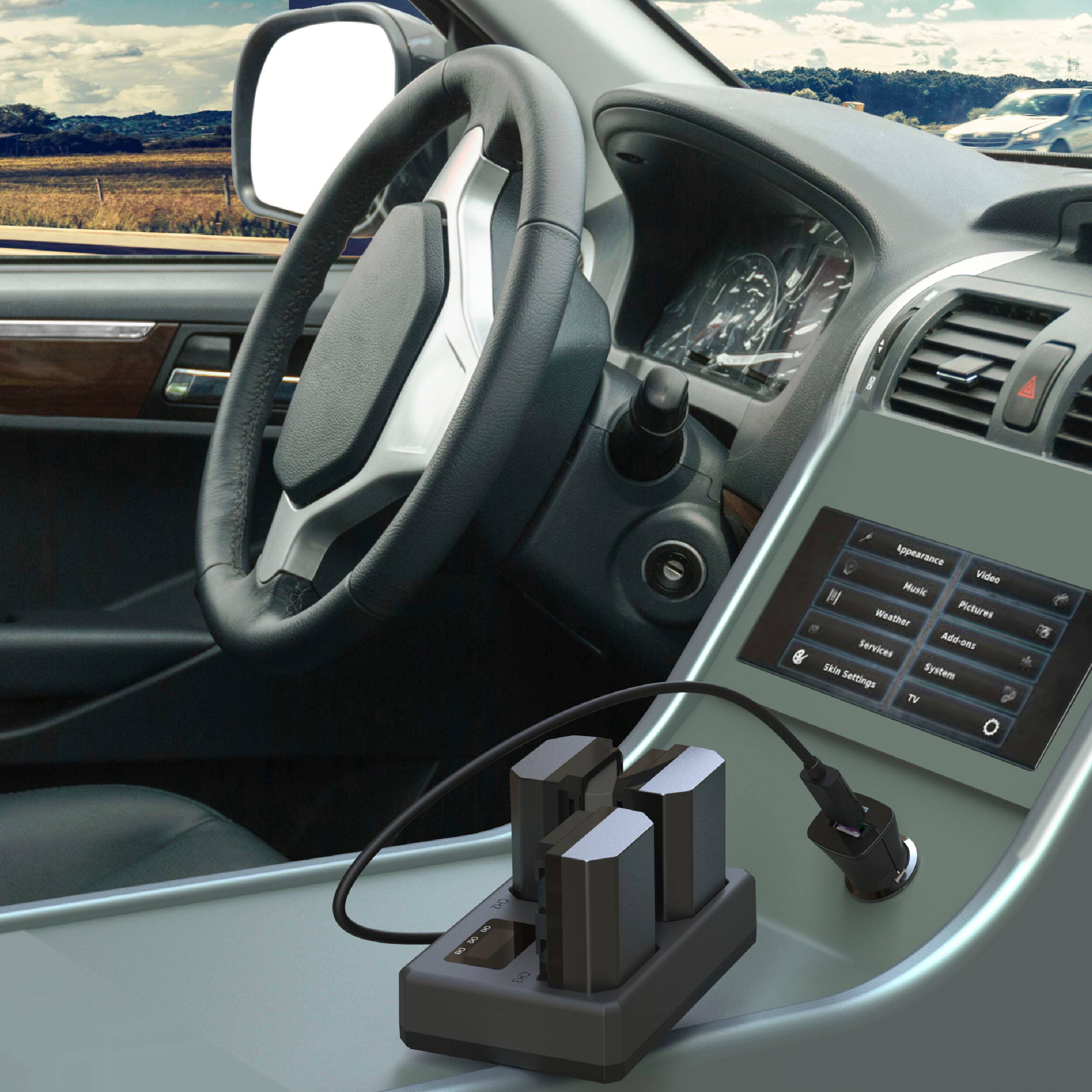 Alt View 13. Digipower - Sony NP-FZ100 Battery Charger - Black.