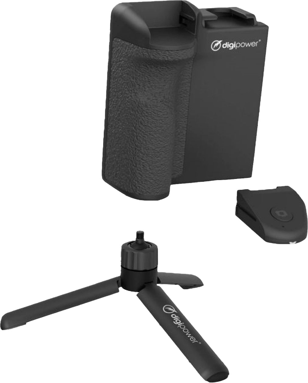 Angle View: Digipower - Smartphone Camera Grip