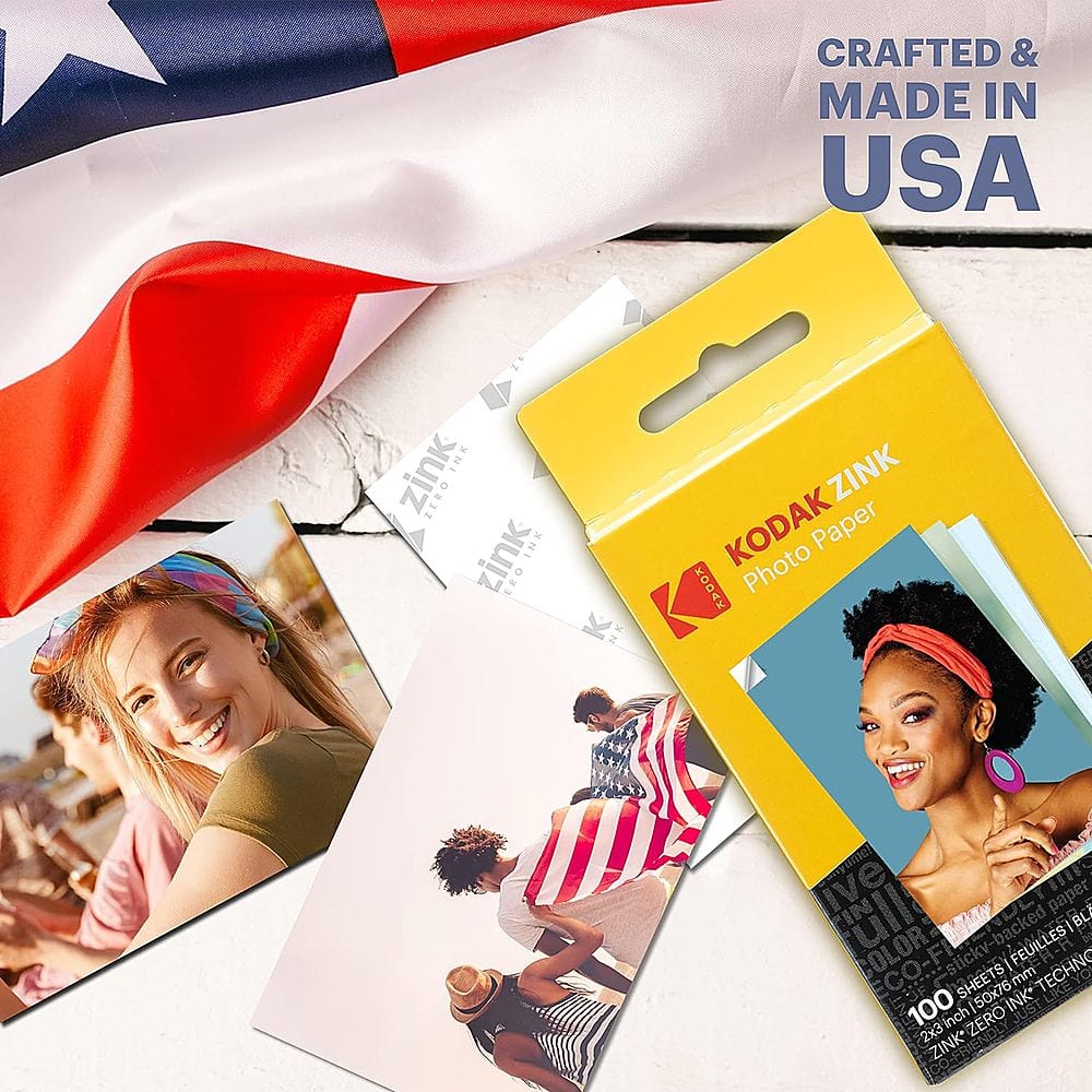 Zink Zero Ink: No Need for Ink When You Have Zink. Tear-resistant, water-resistant prints. Vibrant, full-color images. Photos print in under a minute.