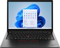 Lenovo - ThinkPad L13 Yoga 13.3" WUXGA (1920 x 1200) Touchscreen 2-in-1 Laptop - Core i5-1235U - 8GB Memory - 256GB SSD - Black - Front_Zoom
