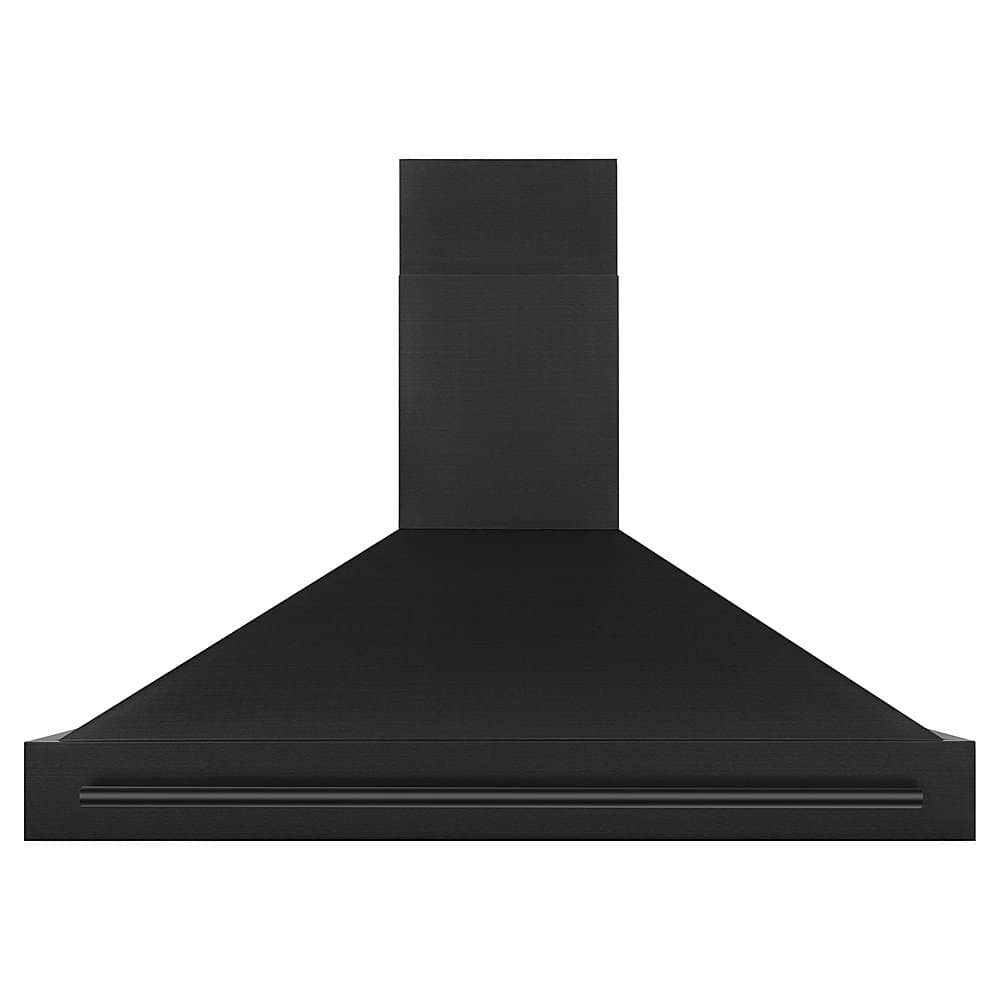 ZLINE Black Stainless Steel Range Hood with Black Stainless Steel Handle -  Bed Bath & Beyond - 36292192