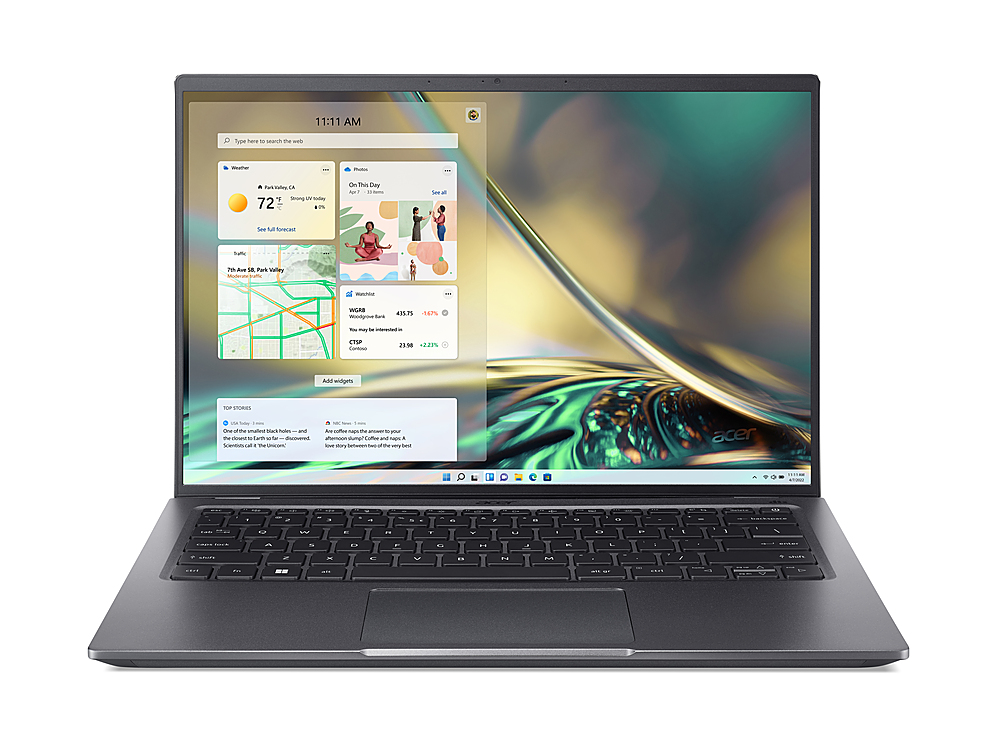 Acer – Swift X SFX14-14”IPS Laptop-12th Gen Intel Core i7- NVIDIA GeForce RTX 3050 -16GB LPDDR5-512GB NVMe SSD – Green
