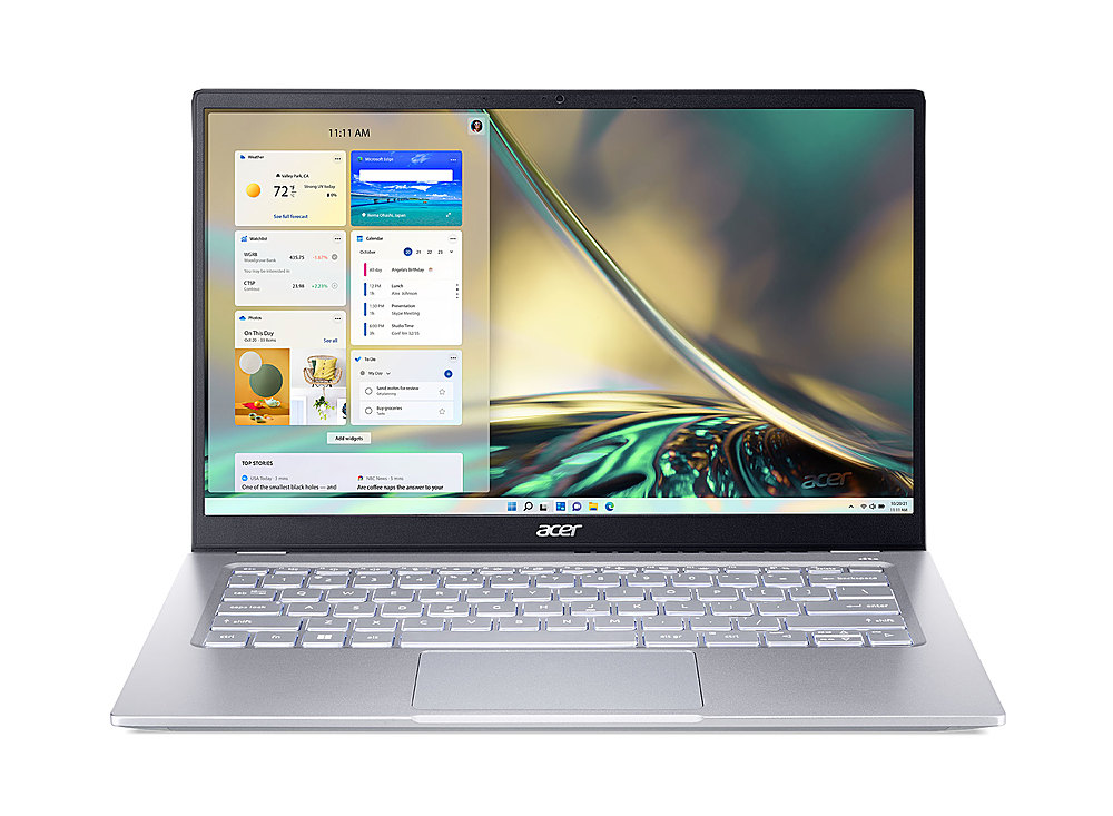 Acer – Swift 3 – 14″ 1920 x 1080 100% sRGB Laptop – AMD Ryzen 5 5625U – 16GB LPDDR4X – 512GB SSD – Wi-Fi 6E – Silver – Silver