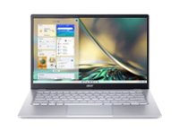 Acer - Swift 3 - 14" 1920 x 1080 100% sRGB Laptop - AMD Ryzen 5 5625U - 16GB LPDDR4X – 512GB SSD - Wi-Fi 6E - Silver - Front_Zoom