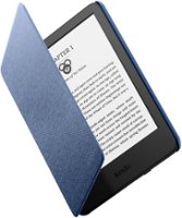 Amazon - Kindle Fabric E-Reader Case (11th Gen, 2022 release—will not fit Kindle Paperwhite or Kindle Oasis) - Blue - Front_Zoom