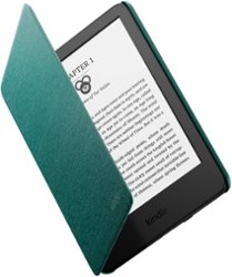 Amazon - Kindle Fabric E-Reader Case (11th Gen, 2022 release—will not fit Kindle Paperwhite or Kindle Oasis) - Green - Front_Zoom