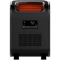 Lifesmart - 3-Element Slim Line Heater Unit - Black - Front_Zoom