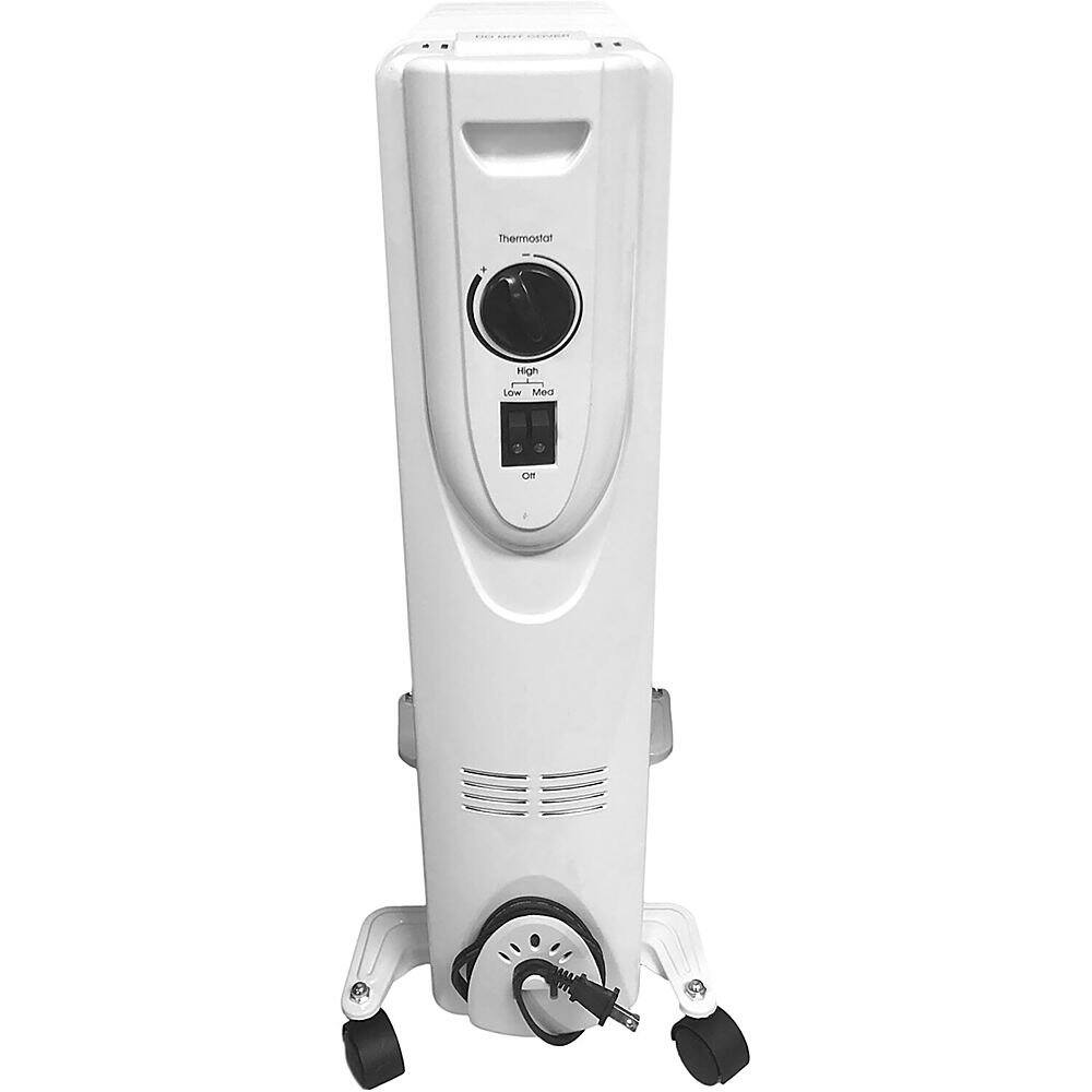 Angle. Lifesmart - 1500W Oil Filled Radiator - White.