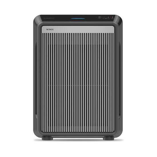 Front. WINIX - 9800 4-Stage True HEPA WiFi Smart Air Purifier - Black.