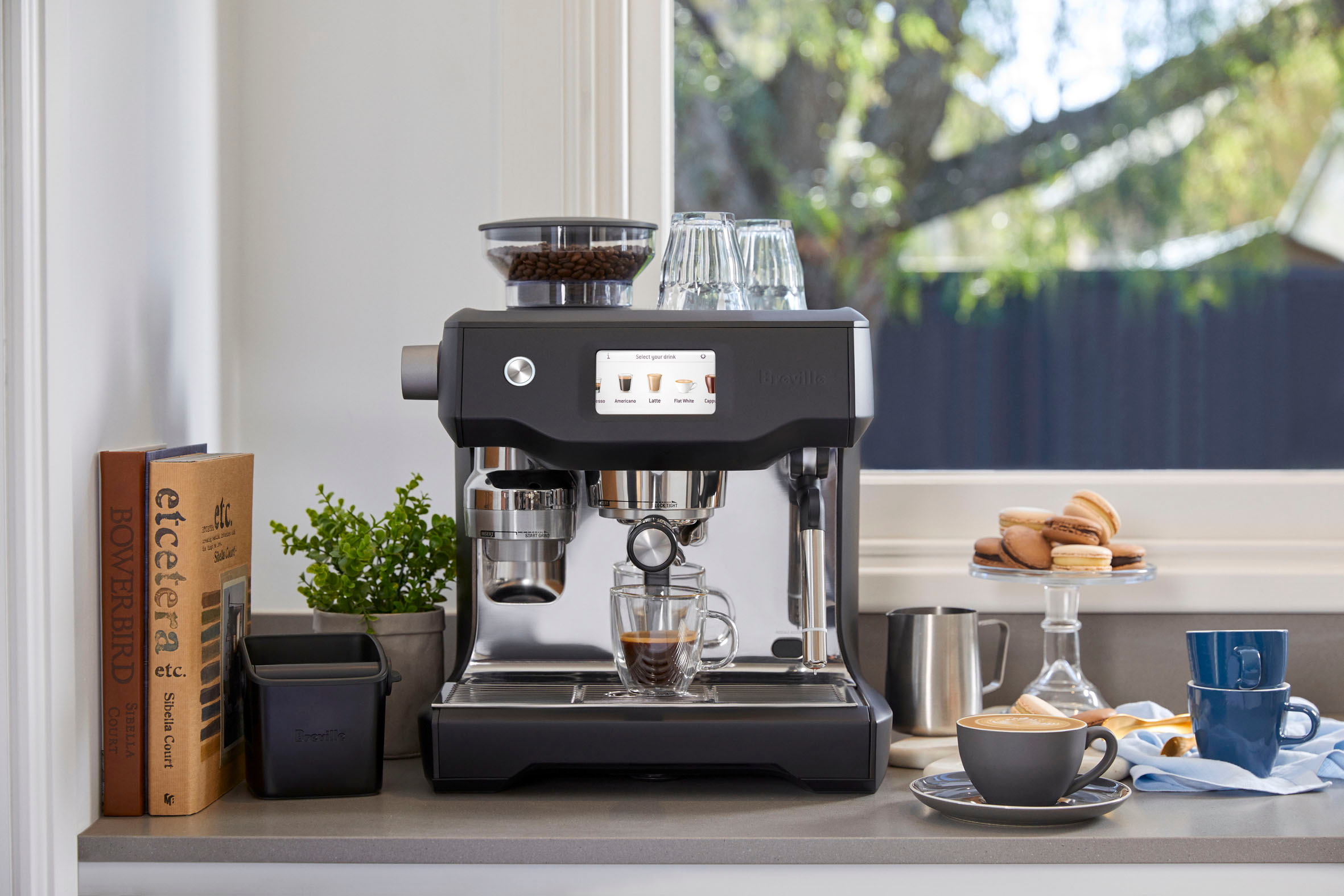 Angle View: Breville - the Oracle Touch - Black Truffle